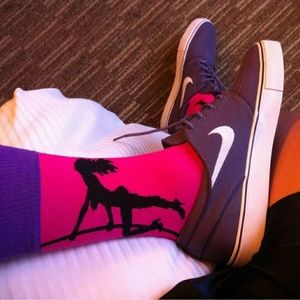 NWT Urban Outfitters Stripper Socks